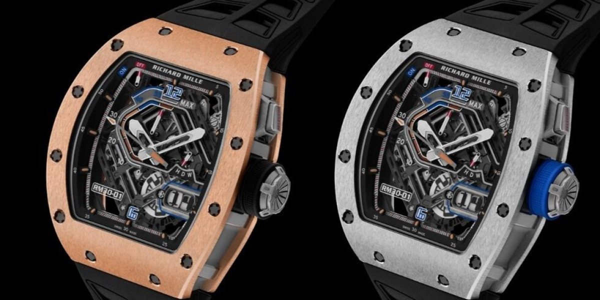 Richard Mille Replica Watch RM011 Marcus Titanium DLC