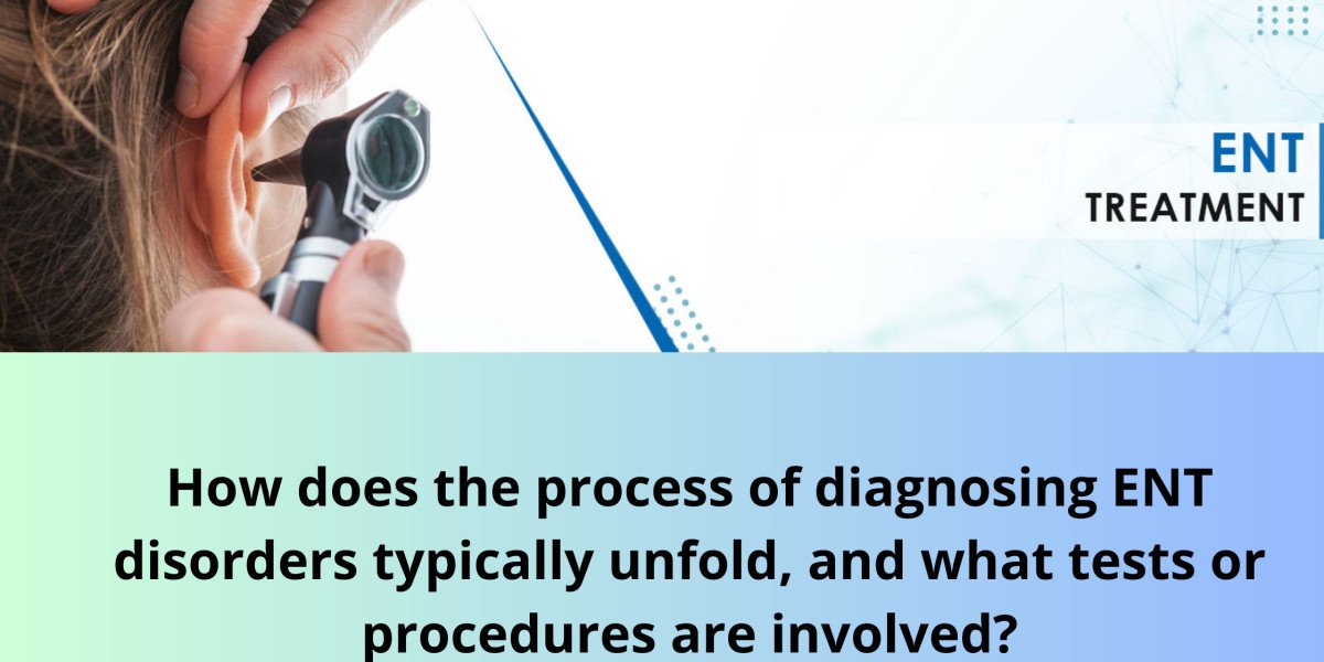 How does the process of diagnosing ENT disorders typically unfold, and what tests or procedures are involved?